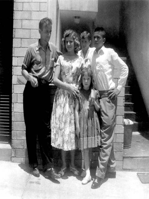 1957 - Antonio Giroldo, Maria José, Toninho, Oripe e Zélia