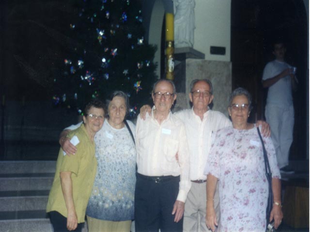 1997 - Maria José, Idalina, Antonio, Antonio e Darci